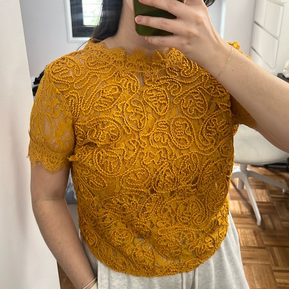 Zara Tops - Zara Lace Blouse